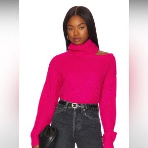 JOHN & JENN BY LINE Emile Sweater in hot pink
